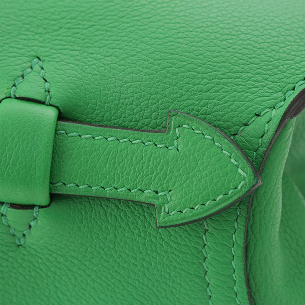 Pre-Loved Hermes Evercolor Sac Oxer Top Handle Bag - Picture 9 of 12